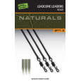 FOX - Montáž Naturals Leadcore Leaders 75cm, 3ks, 50lb