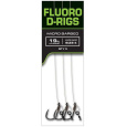 FOX - Návazce Carp Ready Rigs Fluoro D-Rig, 3ks, vel. 6