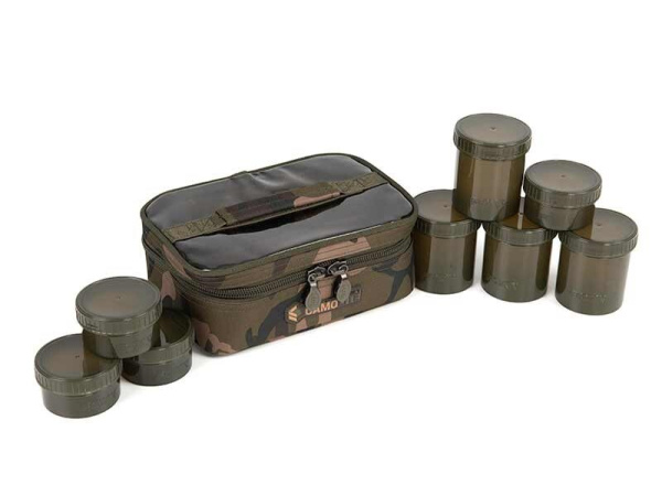 FOX - Pouzdro Camolite 8 Pot Hookbait Case