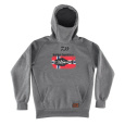 DAIWA - Mikina D-Vec Hoodie halibut expedition grey 