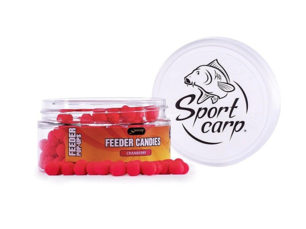 SPORTCARP - Feeder candies, 75ml, 8mm - Cranberry (brusinka)