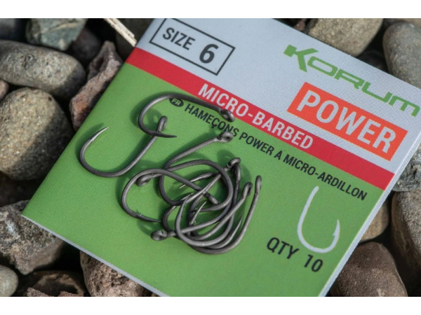 KORUM - Háčky Xpert Power Hooks - Barbed 10ks