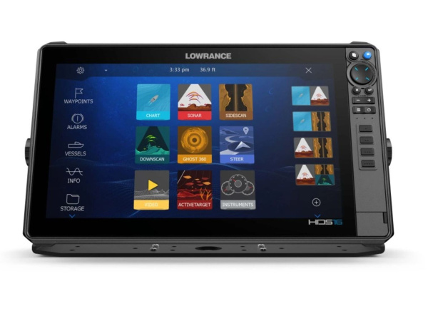 Lowrance - Sonar HDS PRO 16 se sondou ActiveImaging HD + baterie 12V/7Ah + nabíječka 0,75A/6/12V