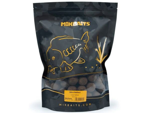 Mikbaits - Catfish boilie 1kg - Játra Halibut