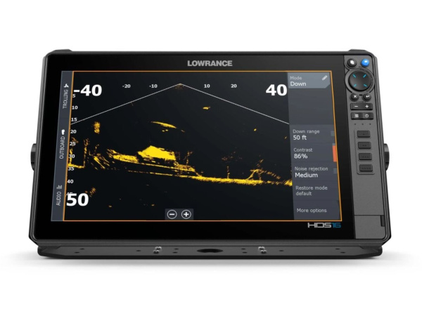 Lowrance - Sonar HDS PRO 16 se sondou ActiveImaging HD + baterie 12V/7Ah + nabíječka 0,75A/6/12V