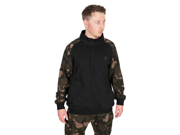 FOX - Mikina LW Black Camo QTR Zip