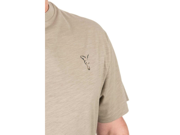 Fox Tričko - Lw Khaki Large Print T-Shirt