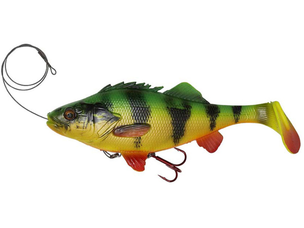 SAVAGE GEAR - Nástraha 4D Perch shad 17,5cm / 67g - Firetiger