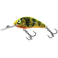 Salmo - Wobler Rattlin hornet Floating 5,5cm - Gold Fluo Perch