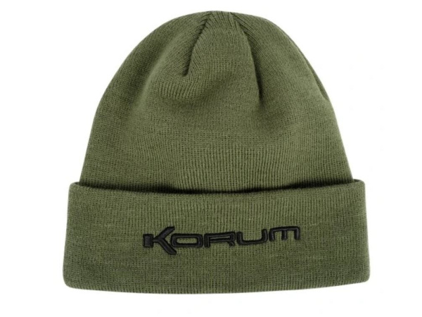 KORUM - Čepice Classic olive beanie