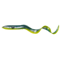 SAVAGE GEAR - Umělá nástraha 3D Real eel 15cm / 12g - Green yellow glitter