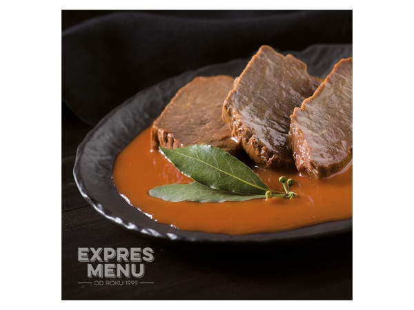 EXPRES MENU - Rajská omáčka s hovězím 600g, 2 porce