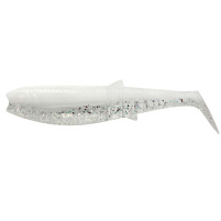 SAVAGE GEAR - Umělá nástraha - Cannibal Shad 8cm / 5g - White Flash