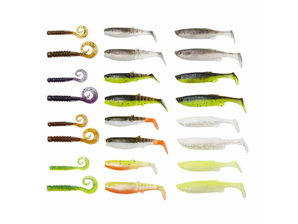 SAVAGE GEAR - Set Umělých Nástrah Perch Academy Kit 32ks Mix Barev