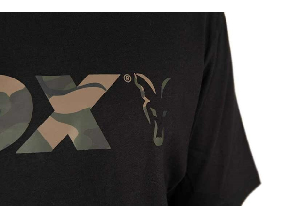 FOX - Tričko Black Camo Logo T-Shirt