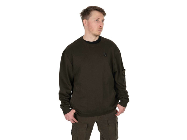 FOX - Mikina LW Khaki Jumper