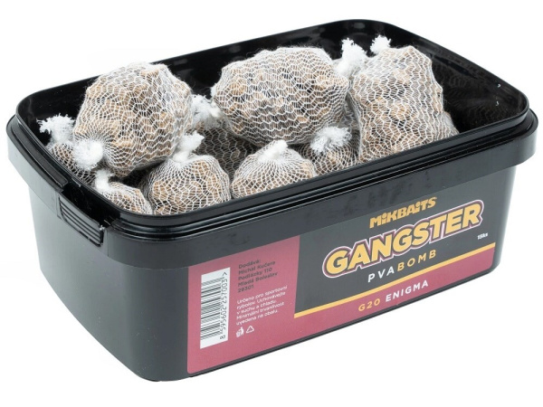 Mikbaits - Gangster PVA Bomb 15ks, G20 Enigma