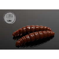 Libra Lures - Nástraha LARVA 35mm / cheese / brown / 12ks