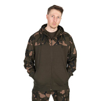 FOX - Mikina LW Khaki Camo Split Zip Hoody