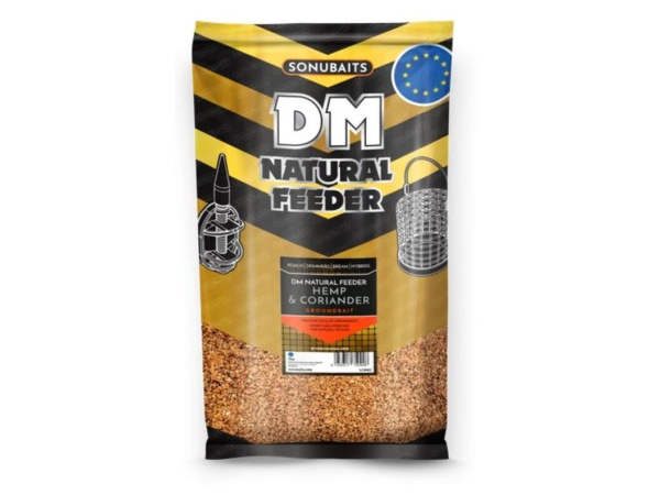 SONUBAITS - Krmítková směs DM Natural Feeder - Hemp&Coriander