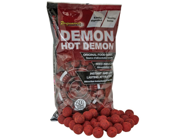 Starbaits - Boilies Hot Demon, 800g, 20mm