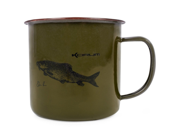 KORUM - Classic Enamel Mug - Barbel 330 ml