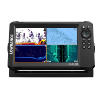 Lowrance - Sonar EAGLE 9 se sondou TripleShot HD + baterie 12V/7Ah + nabíječka 0,75A/6/12V