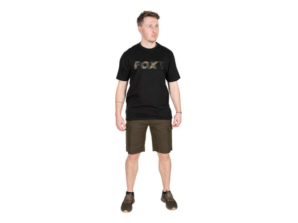 FOX - Tričko Black Camo Logo T-Shirt