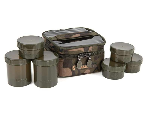 FOX - Pouzdro Camolite 6 Pot Hookbait Case