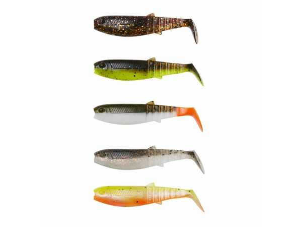 SAVAGE GEAR - Set Umělých Nástrah 6,8cm & 8cm Cannibal Shad Kit Mix barev