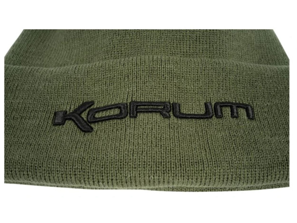 KORUM - Čepice Classic olive beanie