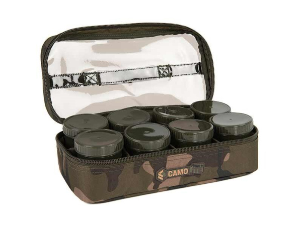 FOX - Pouzdro Camolite 12 Pot Hookbait Case