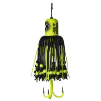 MADCAT - Sumcová chobotnička A-static Clonk Teaser s trojháčkem 200g - fluo yellow UV