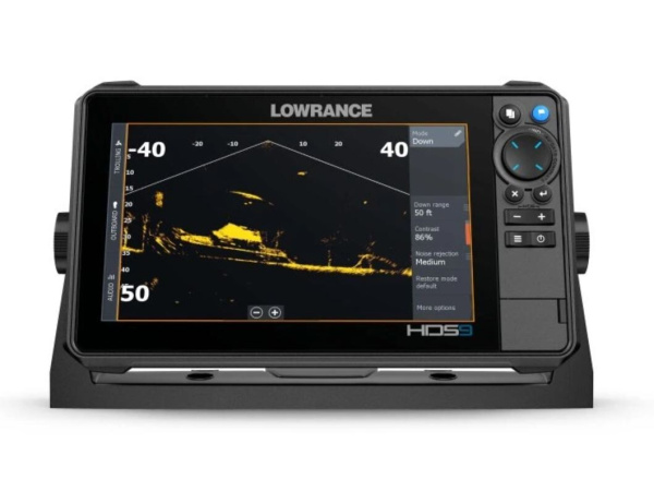 Lowrance - Sonar HDS PRO 9 se sondou ActiveImaging HD + baterie 12V/7Ah + nabíječka 0,75A/6/12V