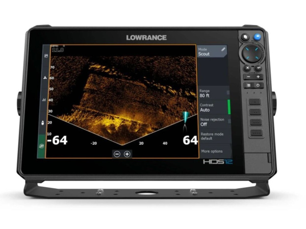 Lowrance - Sonar HDS PRO 12 se sondou ActiveImaging HD + baterie 12V/7Ah + nabíječka 0,75A/6/12V