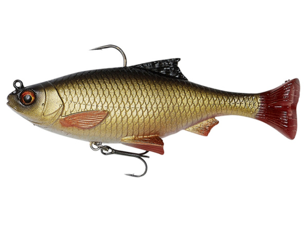 SAVAGE GEAR - Umělá Nástraha 3D Pulse tail roach s háčkem a trojháčkem 10cm / 17,5g - Rudd 2ks - VÝPRODEJ