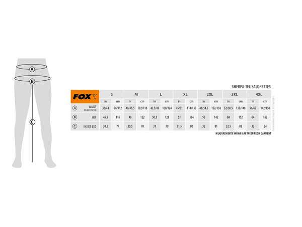 FOX - Kalhoty Sherpa-tec Salopettes, vel. XXXL - VÝPRODEJ