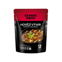 EXPRES MENU - Polévka Hovězí vývar se zeleninou 600g