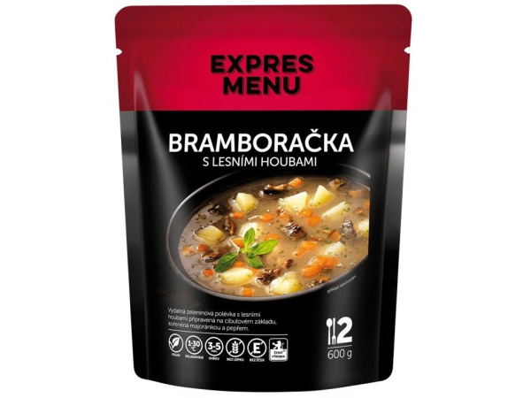 EXPRES MENU - Polévka Bramboračka s lesními houbami 600g