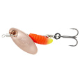 SAVAGE GEAR - Třpytka Grub Spinner - Copper Red Yellow