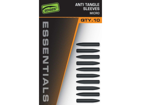 FOX - Převleky Edges Essentials Tungsten Anti Tangle Sleeve, 10ks, Micro