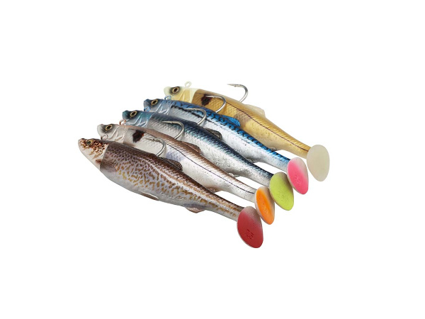 SAVAGE GEAR - Nástraha Herring big shad (jigg+2x výměnné tělo) 25cm 300g Glow Haddock - VÝPRODEJ