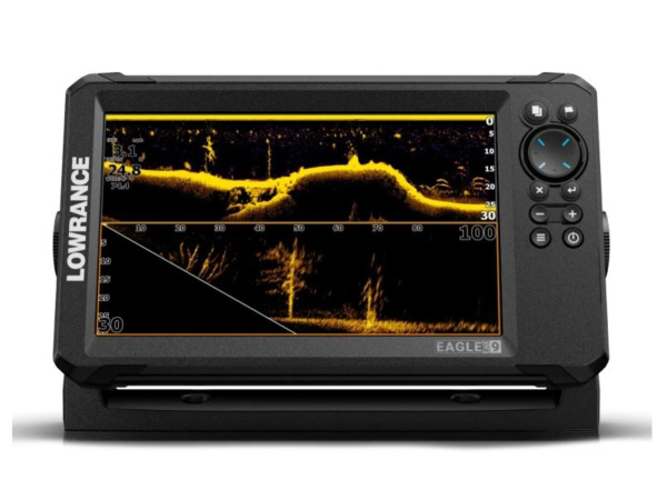 Lowrance - Sonar Eagle EYE 9 + baterie 12V/7Ah + nabíječka 0,75A/6/12V