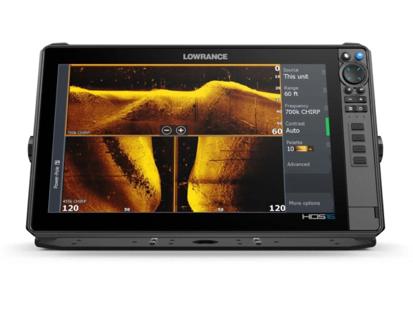 Lowrance - Sonar HDS PRO 16 se sondou ActiveImaging HD + baterie 12V/7Ah + nabíječka 0,75A/6/12V