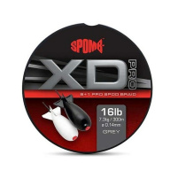 SPOMB - Splétaná Šňůra XD Pro Braid Grey, 300 m