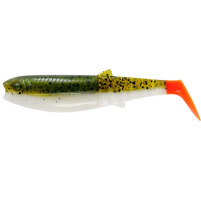 SAVAGE GEAR - Umělá nástraha - Cannibal Shad 12,5cm / 20g - Olive Hot Orange